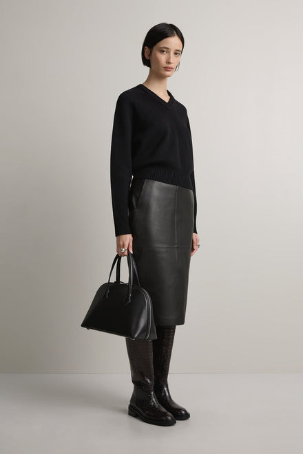 The Harnick Top Handle Bag